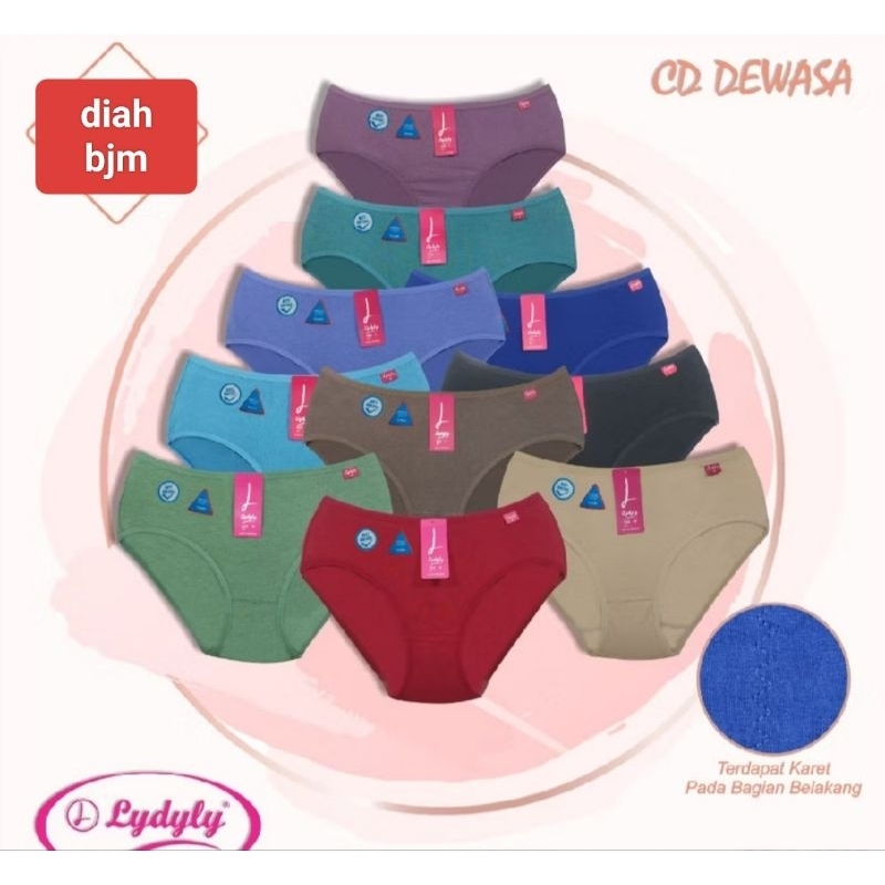 CD WANITA LYDYLY ART L1227 ukuran jumbo xl,xxl