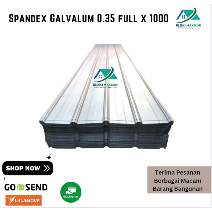 Spandex Galvalum 0.35 full x 1000