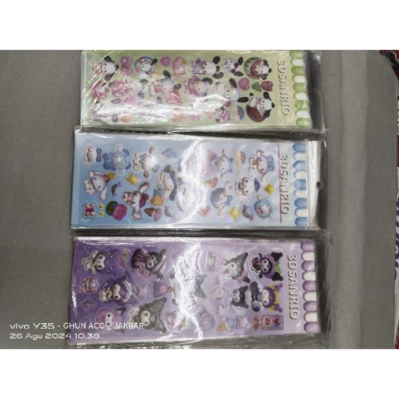 

GROSIR STIKER SANRIO PANJANG ISI 20 LMBR