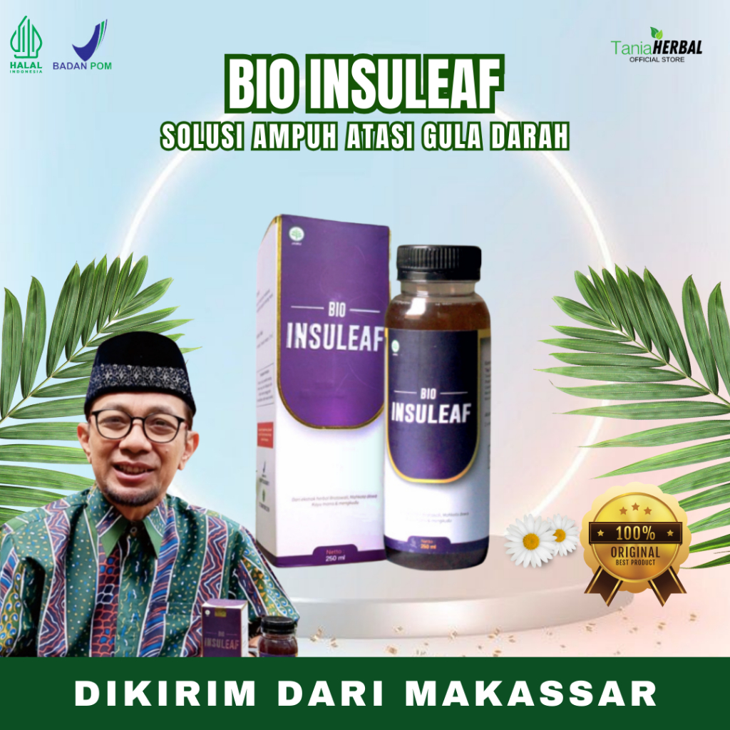 

BIO INSULEAF - Minuman Herbal Ampuh Mengatasi Kencing Manis, Diabetes Melitus, Cegah Gagal Ginjal, Gula Darah Tinggi, Kurangi Kadar Glukosa Dan Kolesterol Dikirim Dari Makassar