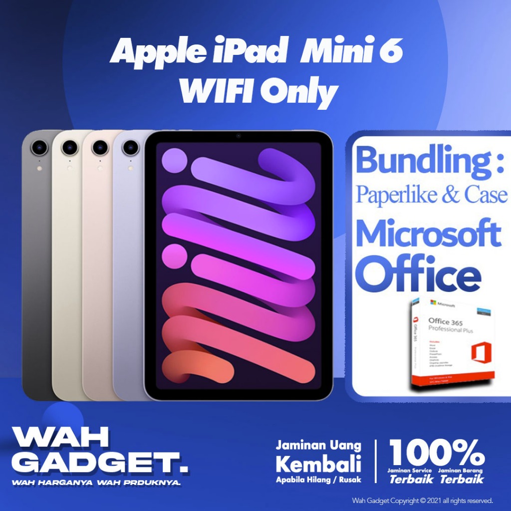 iPad Mini 6 CPO / ACR 2021 8.3 Inch 256gb Wifi Only