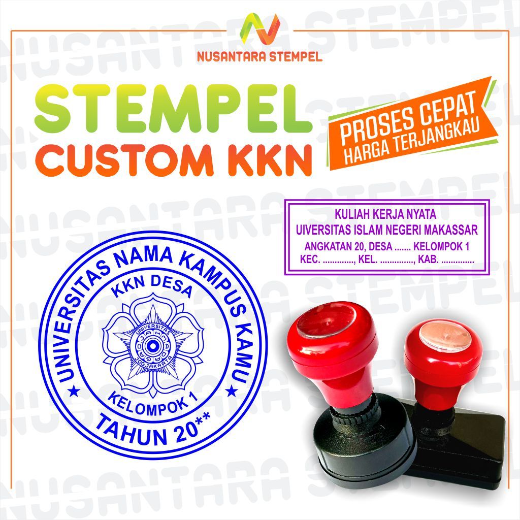 

Cetak Stempel Posko KKN Custom Desain