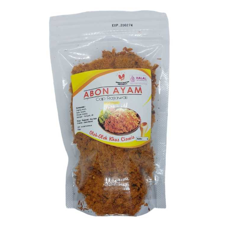 

Abon Ayam cap Rajawali 250gr