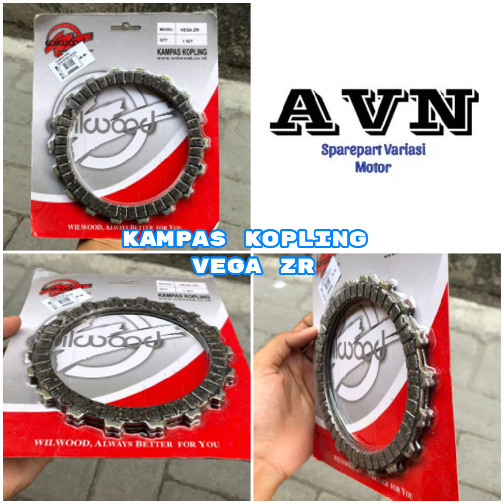 KAMPAS KOPLING VEGA ZR WILWOOD // KAMPAS KOPLING VEGA ZR MERK WILWOOD