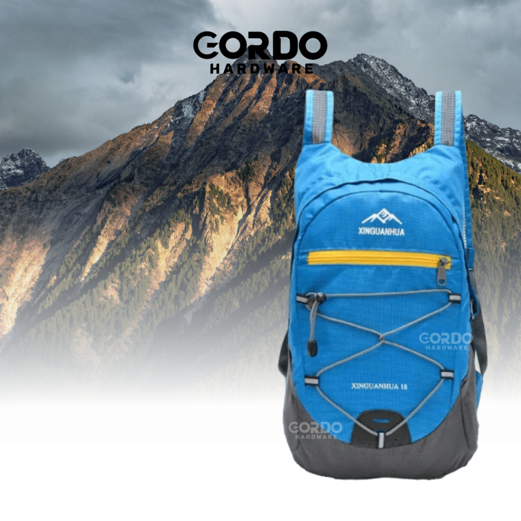 Tas gunung lipat waterproof / Tas Running Anti Air / Tas Outdoor Hiking Camping