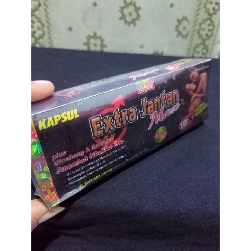

kapsul EXTRA Jan taN MAX Original