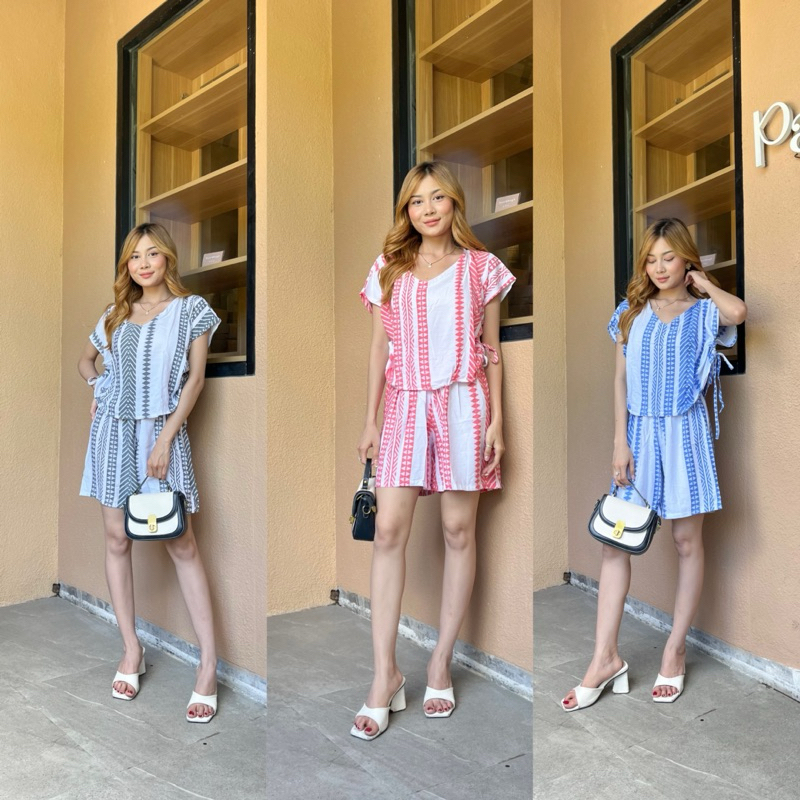 DiraBaliShop ~ ALETTA Set - setelan wanita - baju tidur