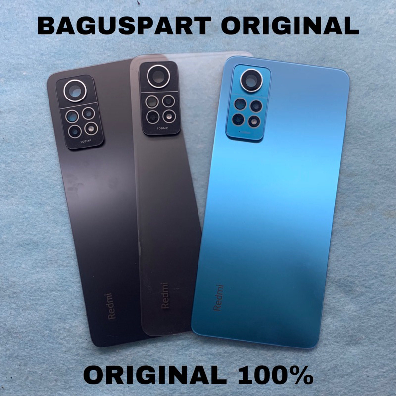 BACKDOOR CASING COVER TUTUP BELAKANG XIAOMI REDMI NOTE 12 PRO 4G ORIGINAL COPOTAN