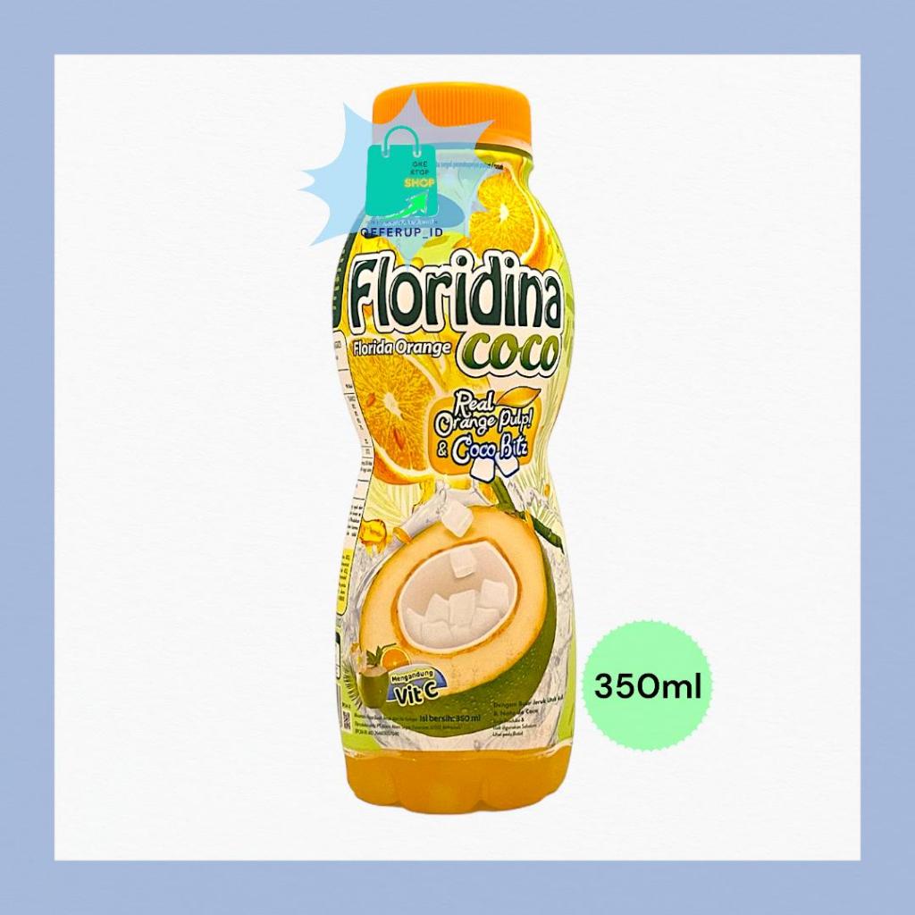 

MINUMAN KEMASAN BOTOL FLORIDINA REAL PULPY ORANGE & COCO BITZ 350ml