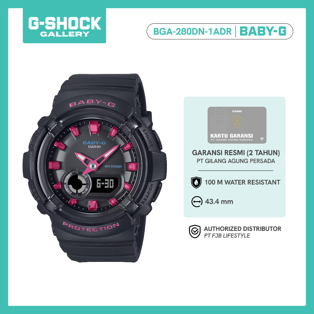 Jam Tangan Baby-G BGA-280DN-1ADR Analog