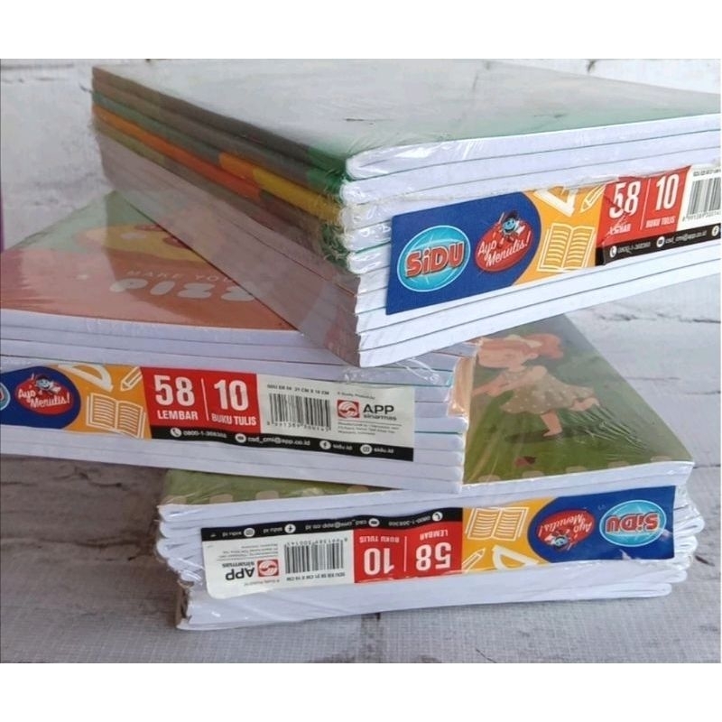 

SIDU BUKU TULIS 58 LEMBAR