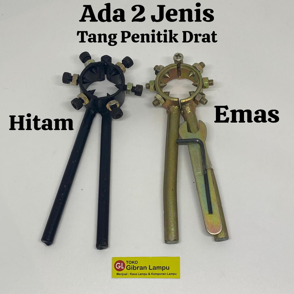 Tang Penitik Drat Lampu - Pengunci Ulir Drat