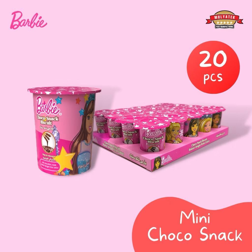 

COKELAT STICK MINI BARBIE 8gr ( 20PCS )/SNACK COKELAT STIK