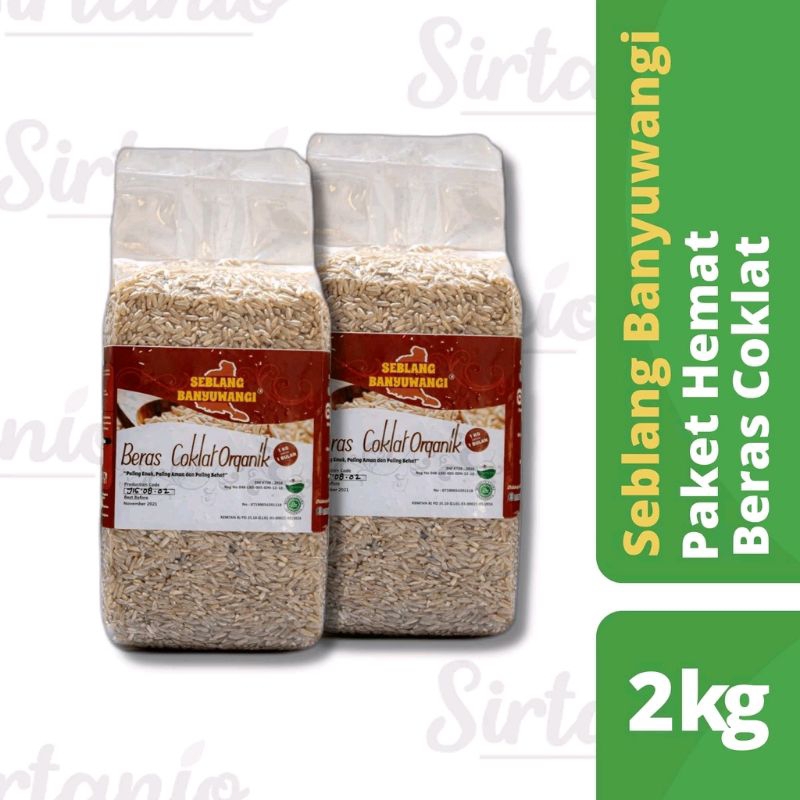 

Sirtanio Beras Coklat Organik 2kg Untuk Obesitas dan Pelaku Diet Ketat