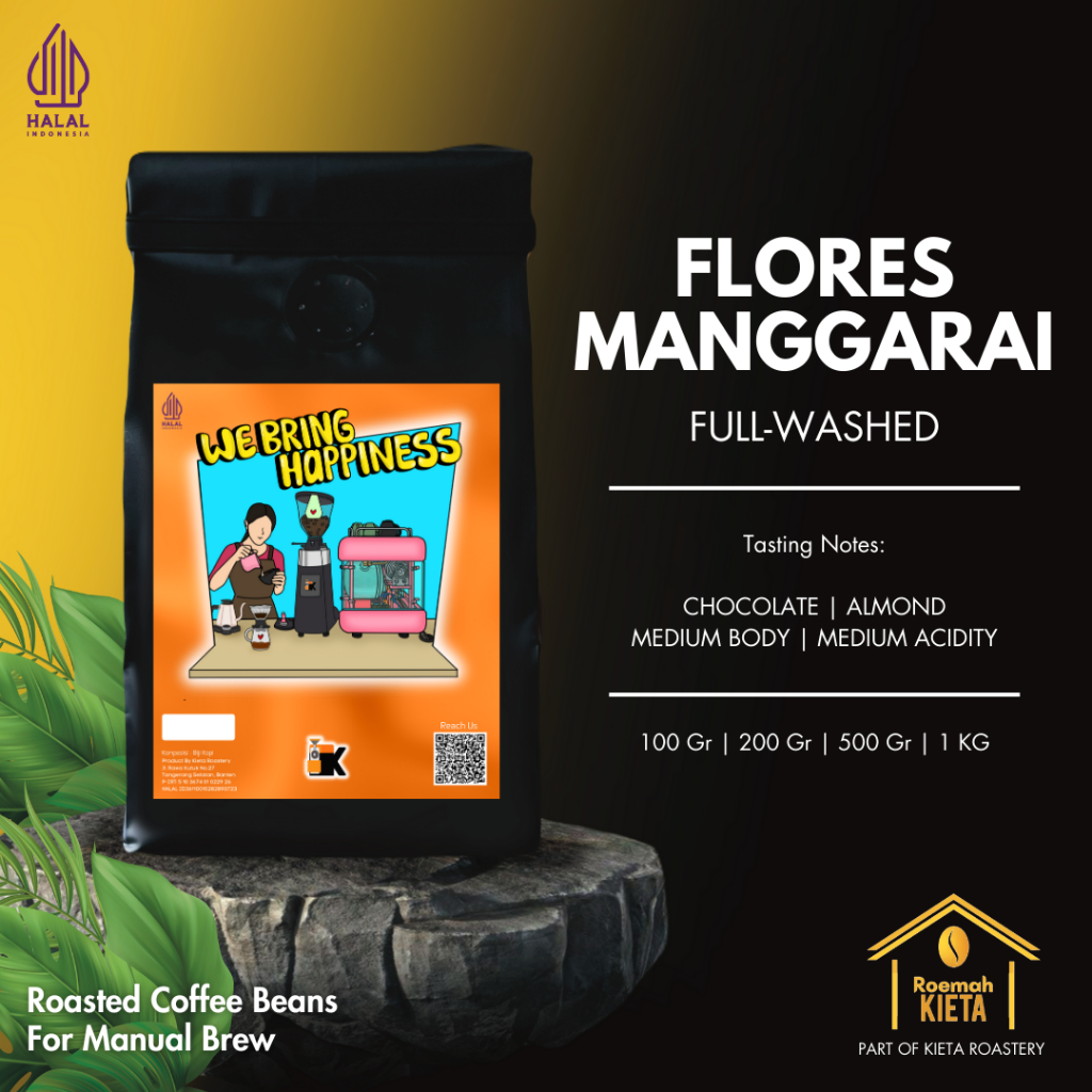 

Roemah Kieta - Biji Kopi Arabika Flores Manggarai Premium | Bubuk Roasted Coffee Beans