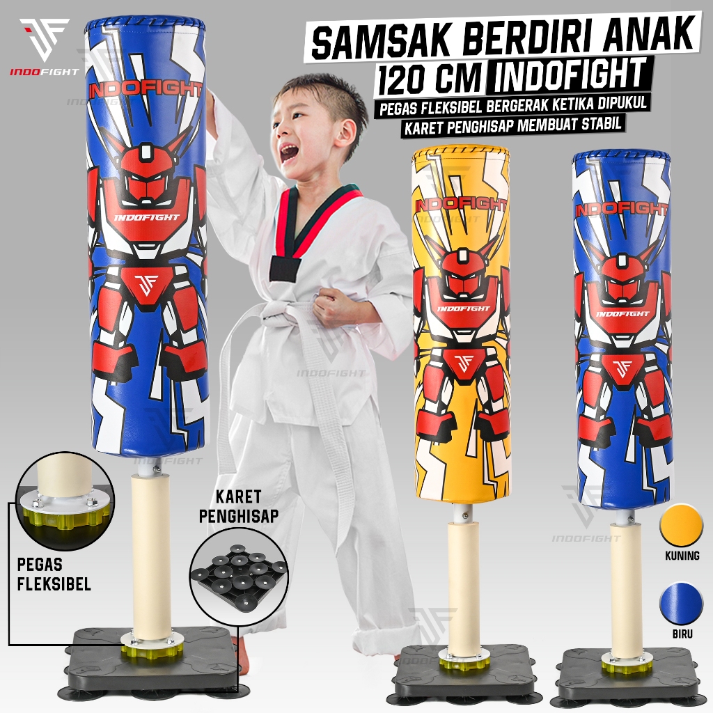 Samsak Berdiri Anak Sansak Tinju Isi Standing Punching Bag Samsak Tinju Berdiri Samsak Berdiri Indof
