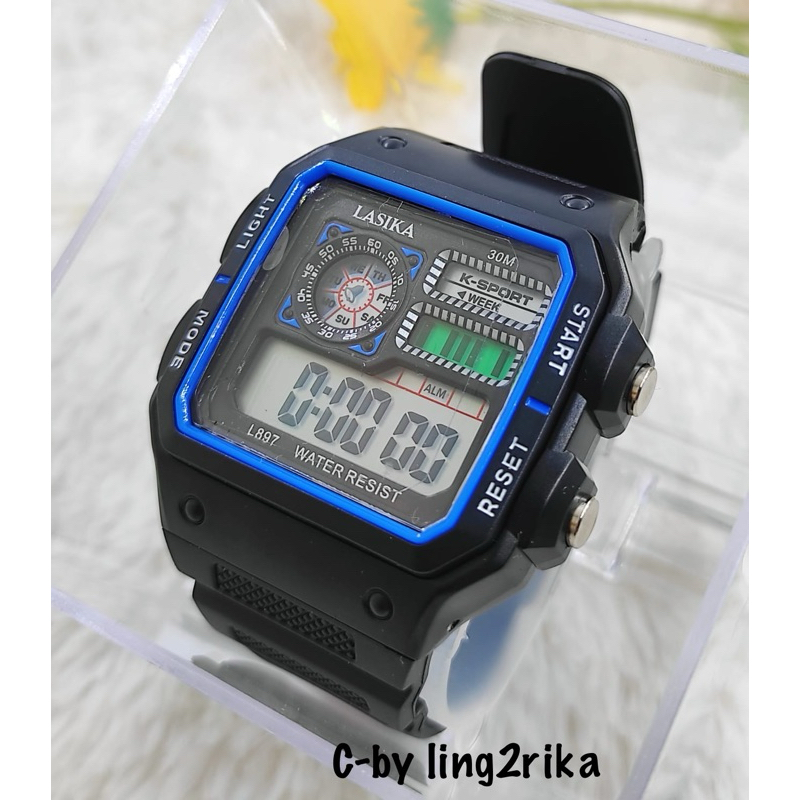 New Terlaris Jam Tangan Remaja/Dewasa Lasika model Segi