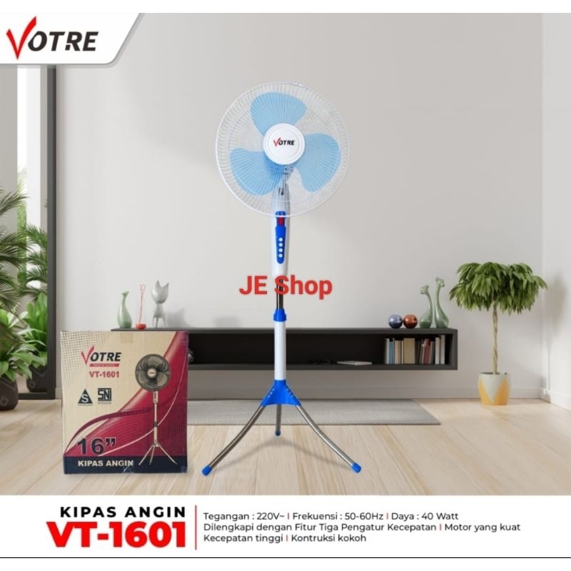 KIPAS BERDIRI VOTRE 16 INCH VT-1601 [ BATAM ]