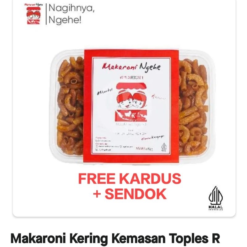 

Makaroni Ngehe TOPLES REGULER