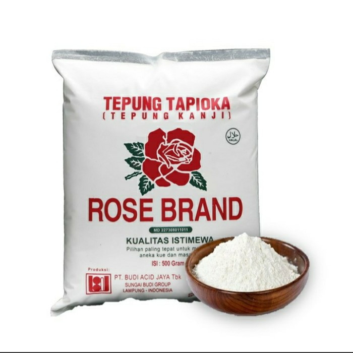 

Tepung Tapioka Rose Brand 500gr