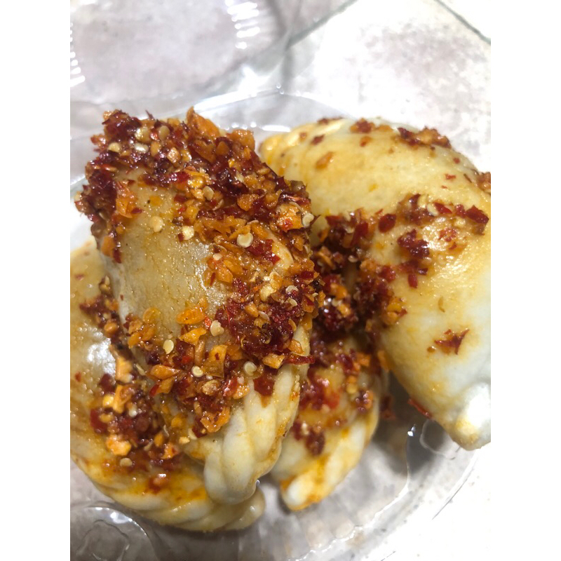 

cireng isi + chilli oil