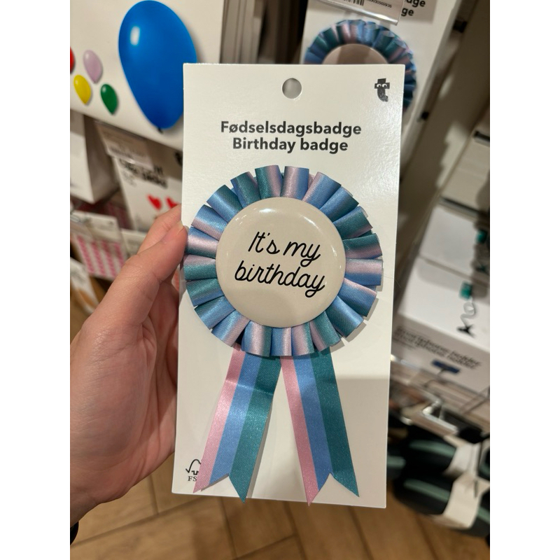 APPLETIQUE - Birthday Badge It's My Birthday Birthday Hat