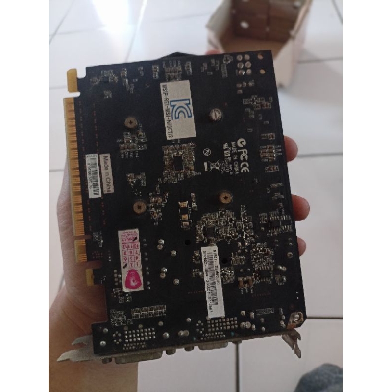 gtx 750ti 2gb msi no pin