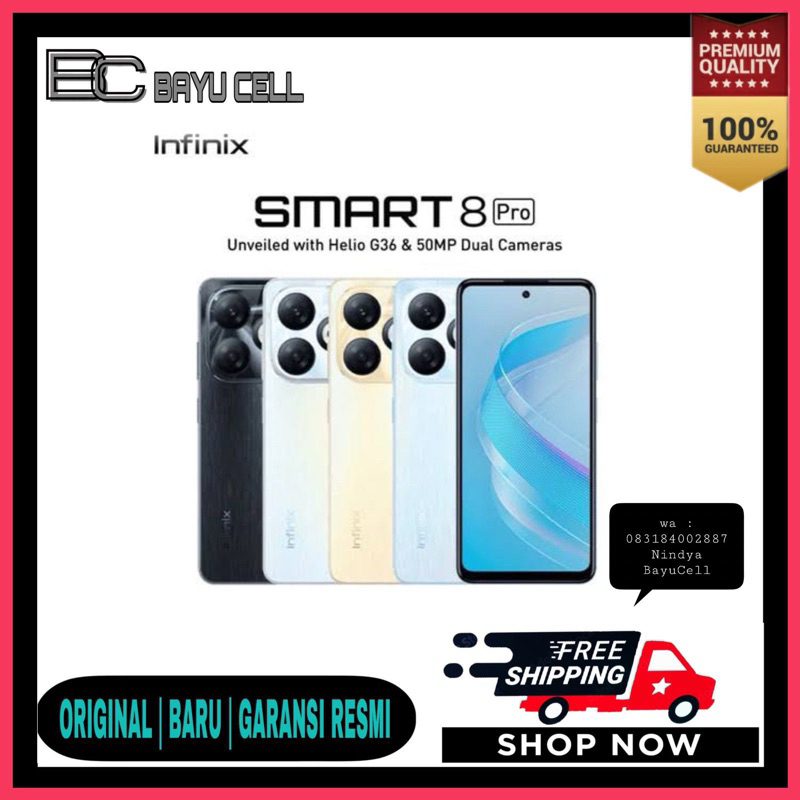 infinix smar8 plus 4/128 gb