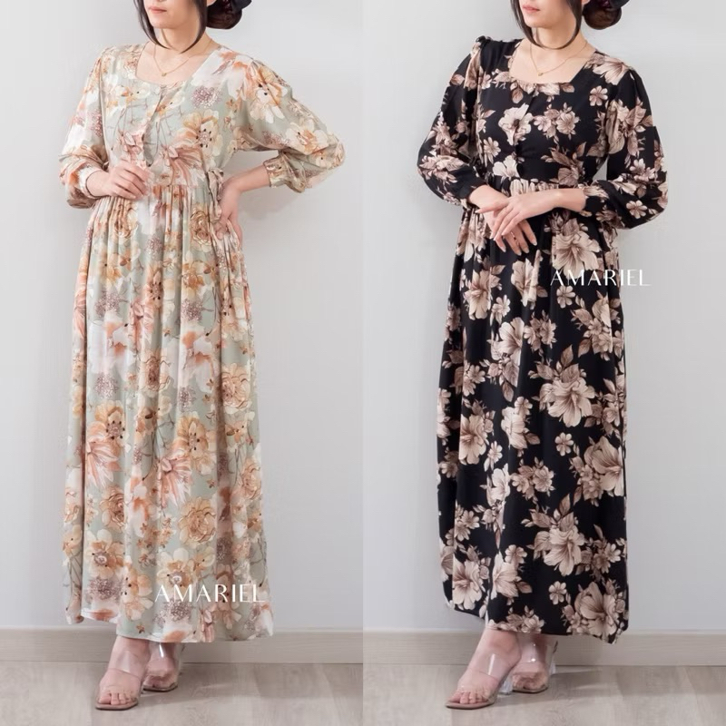 Amariel Tulsa Dress Daster Nyaman Bumil Busui Friendly