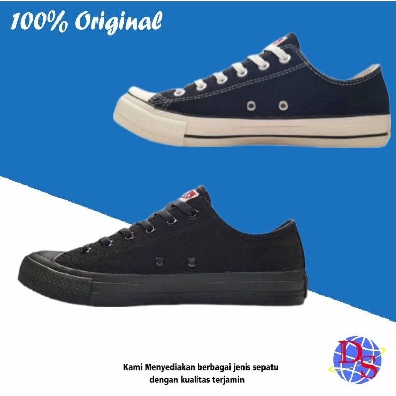 Sepatu Ventela Ethnic Low Sepatu Pria Kanvas Ventela