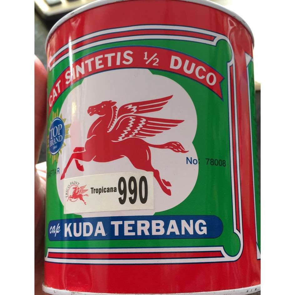 

BARU RESTOK Cat Minyak Trico Paint cap Kuda Terbang 9 Liter