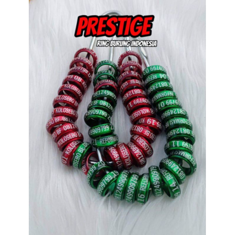 RING MERPATI PERKUTUT MODEL DONAT SLIM BISA CUSTOM NAMA,NO HP,DLL