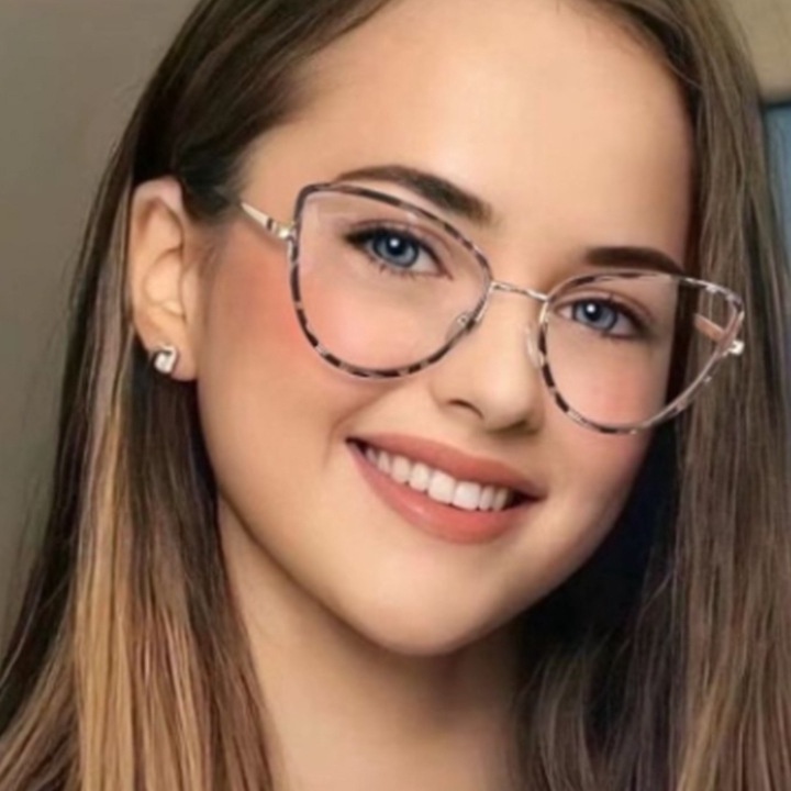 DISKON SPESIAL FAB Kacamata Baca Lensa Plus Anti Radiasi 1 sd  3 Kacamata Wanita Kacamata LensaFrame