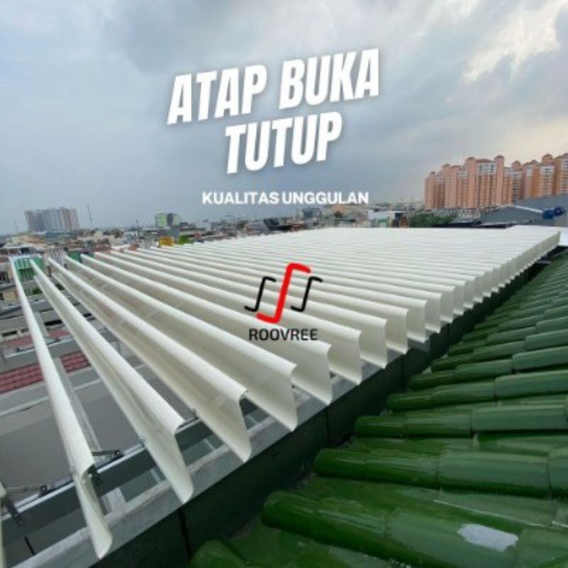 Atap buka tutup