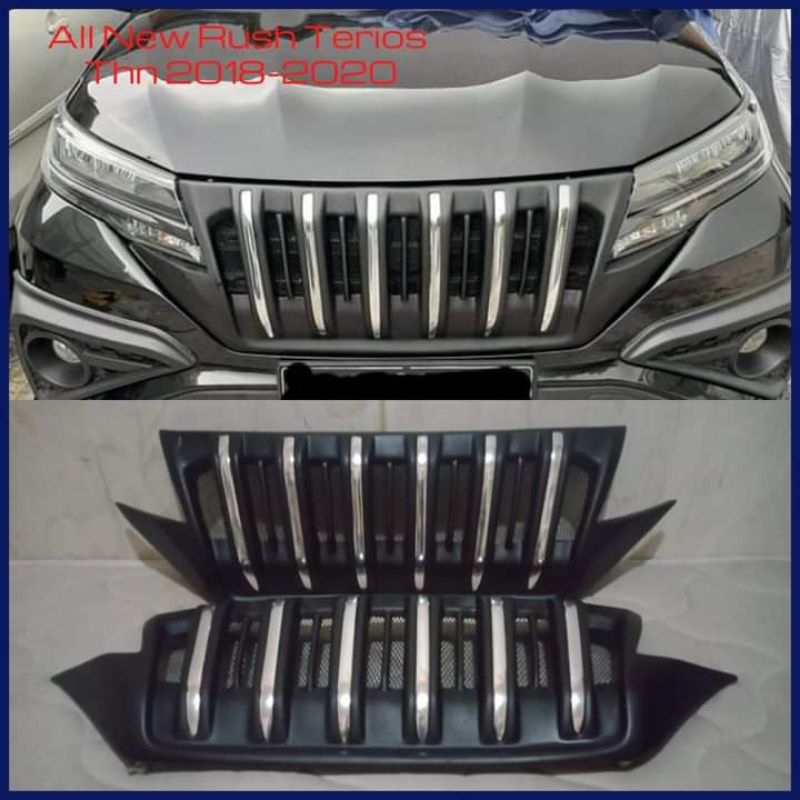 Aksesoris Gril mobil All New Rush dan Terios tahun 2018-2020