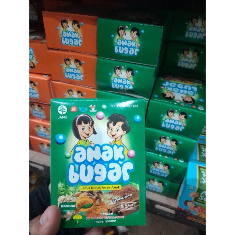 

jamu anak bugar isi 11 sachet