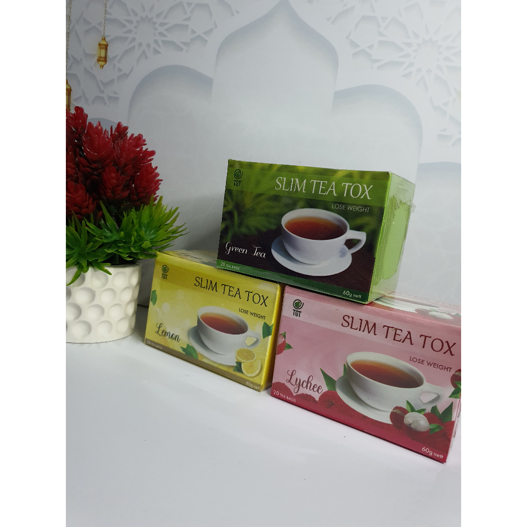 Slim Tea Detox Teh Pelangsing Badan dan Penurun Berat Badan Slim Tea Tox TGT