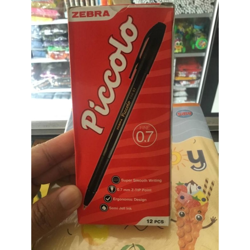 

Pen Piccolo Asli Termurah/ Bolpen Zebra Piccolo 0,7 mm
