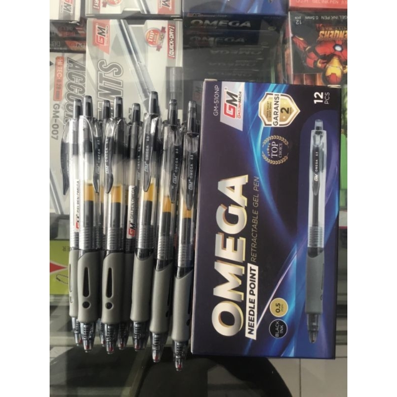 

Pen Cetek Murah / Pulpen Klik OMEGA Asli Termurah
