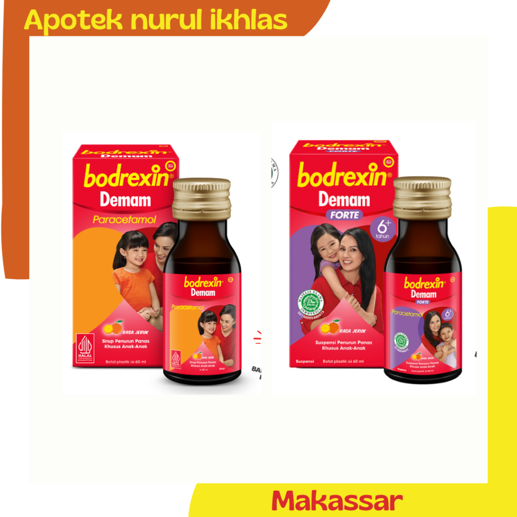 BODREXIN DEMAM SIRUP / BODREXIN SIRUP FORTE