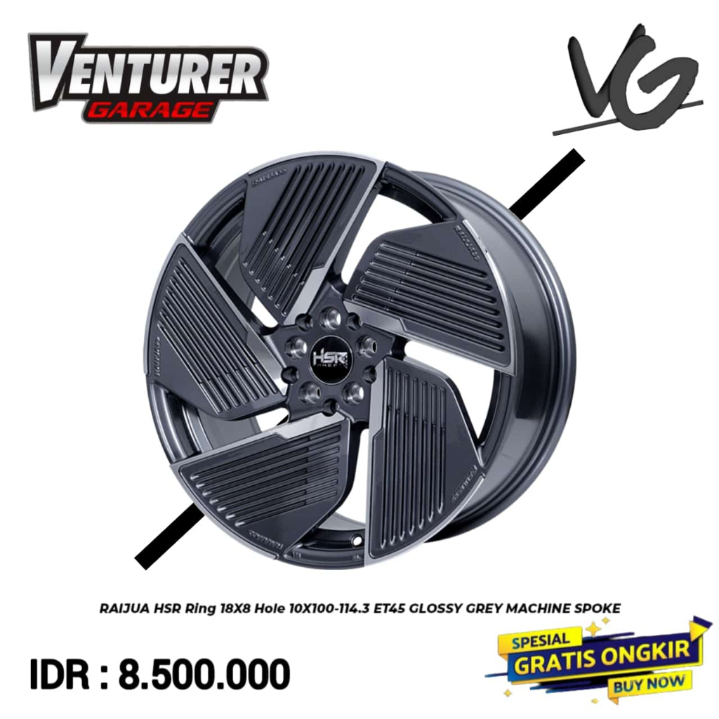 Velg modifikasi ring 18 murah HSR raijua Terbaru mobil hrv civic innova yaris cross new avanza