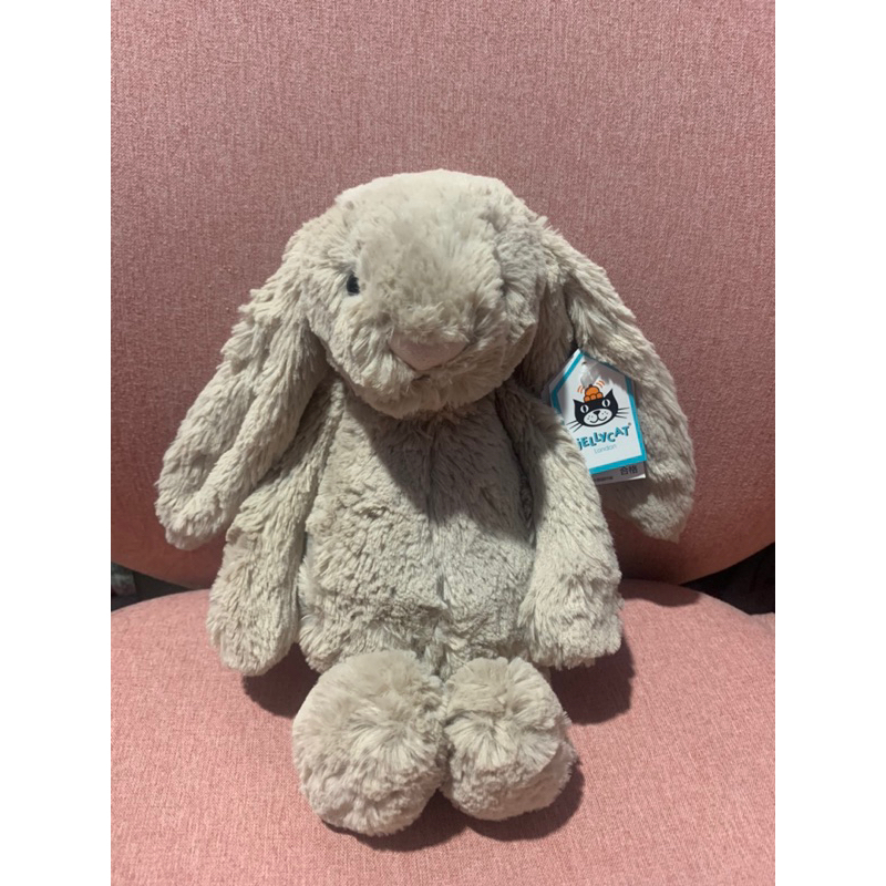 [NWT] Jellycat bashful bunny medium beige jaemin taeyong nct pink smudge white small huge large