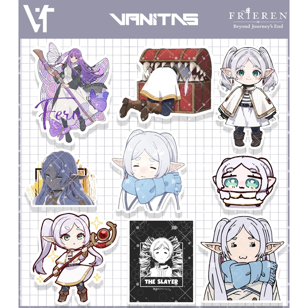 Stiker/Sticker | Frieren: Beyond Journey's End | Sticker HP Aesthetic