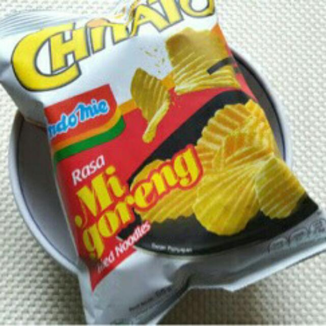 

Chitato Potato Chips Indomie Mie Mi Goreng 68 gr Ready Exp 19 Agst 2025