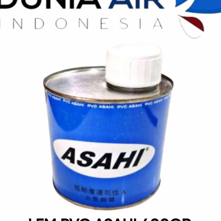 KP8 LEM PVC ASAHI 4 GRAM  LEM ASAHI KALENG  LEM PVC KALENG lem pipa