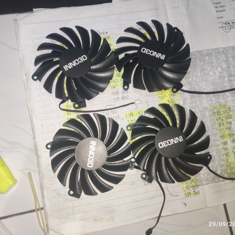 Fan kipas vga inno3d RTX 3060 3070 3080 twin X2 85mm 4pin

