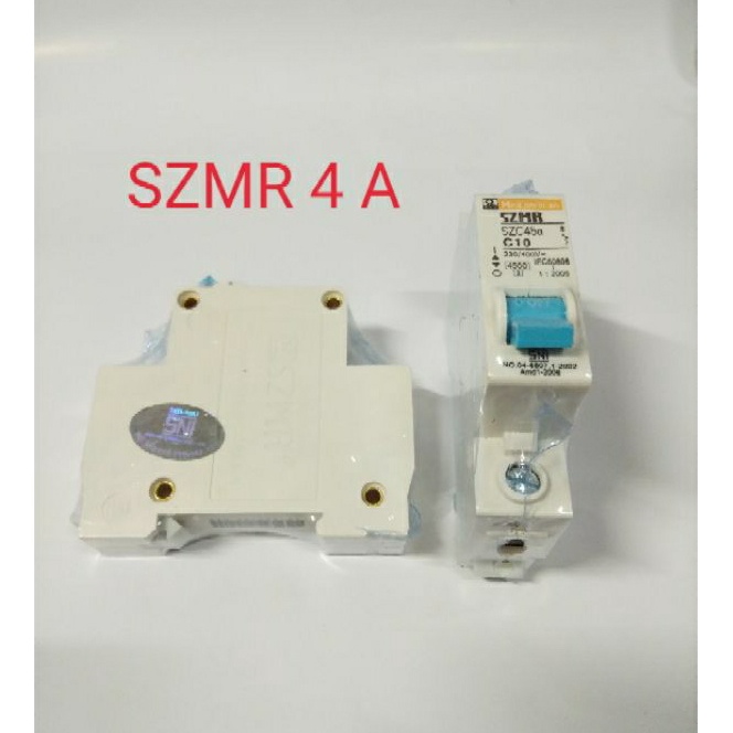 Unggul Mature Circuit Breaker MCB Listrik PLN SZMR Meilan Rilan 4 A Ampere