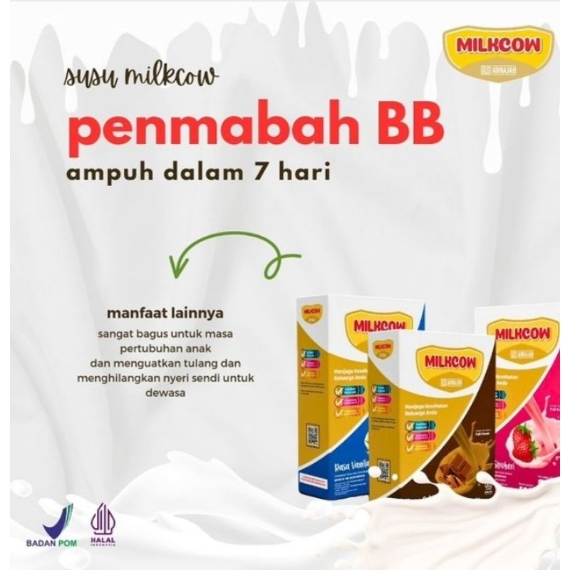 

MILKCOW Susu Penambah BB Dalam 7 Hari