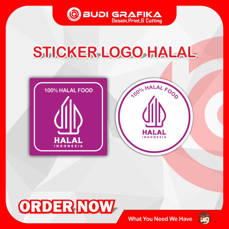 

Sticker Logo halal, Sticker Untuk Gerobak, Sticker Halal Food,Sticker Halal Untuk Warung