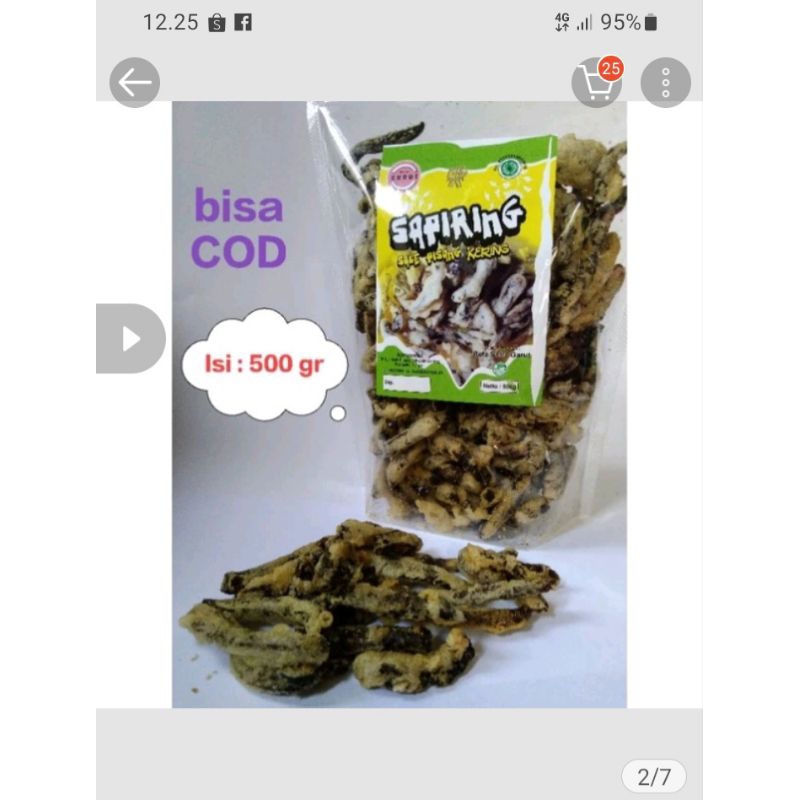 

pisang jari krispi 500 gram
